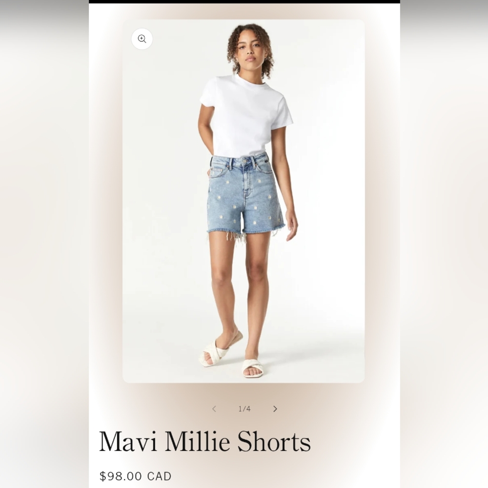 Mavis Millie Jean Shorts